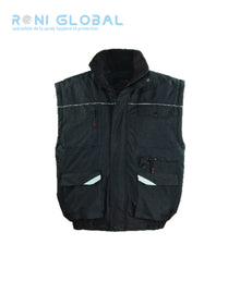 Blouson de travail 2en1 coupe-vent, anti-pluie et anti-froid en polyester pongé enduit PVC 6 poches - RIPSTOP 2 EN 1 COVERGUARD