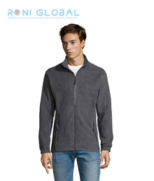 Veste de travail homme micro polaire, anti-bouloche, coupe ajustée, en polyester 2 poches - NORTH SOL'S