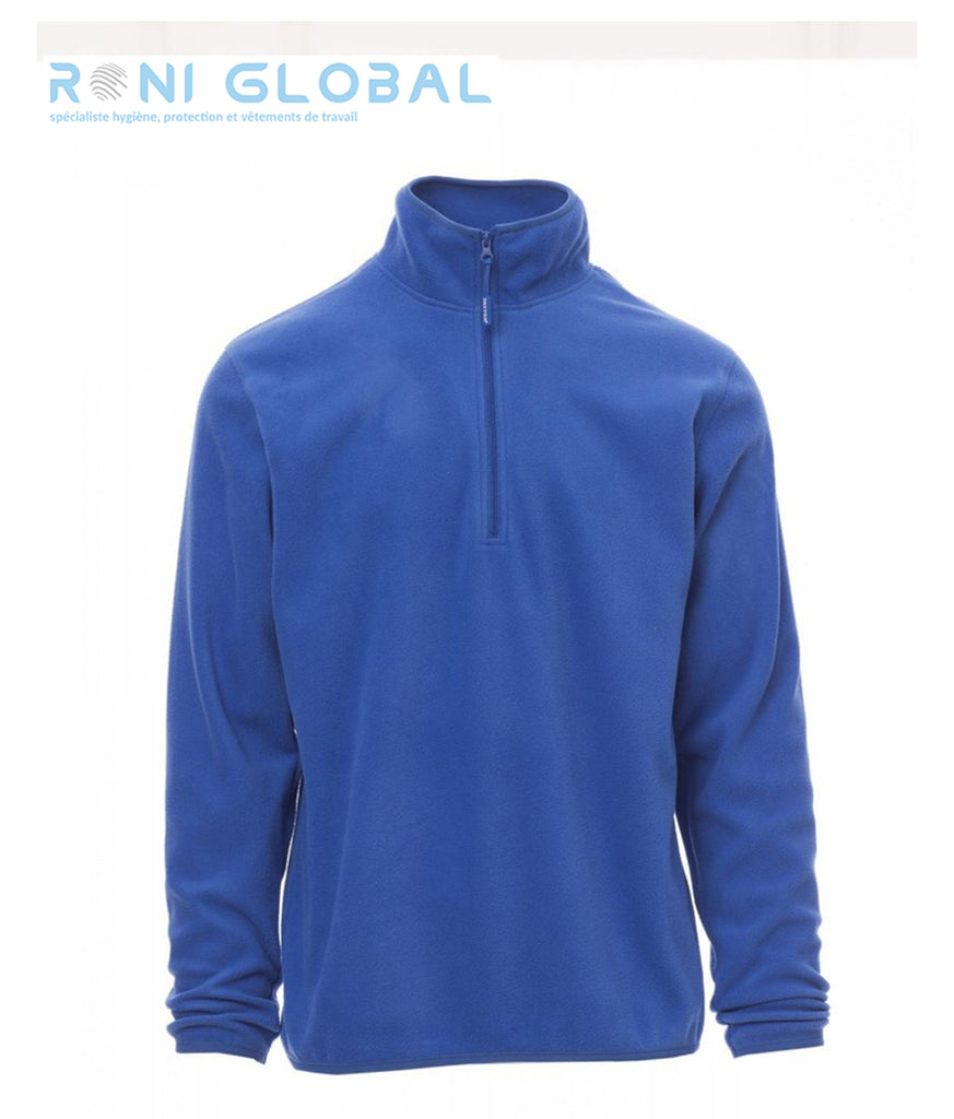 Polaire de travail unisexe manches longues, micro polaire, léger en polyester - SOFT+ PAYPER