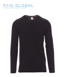 T-shirt de travail homme manches longues, coupe droite en coton - PINETA PAYPER