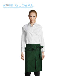 Tablier de service en coton/polyester 2 poches - GREENWICH SOL'S