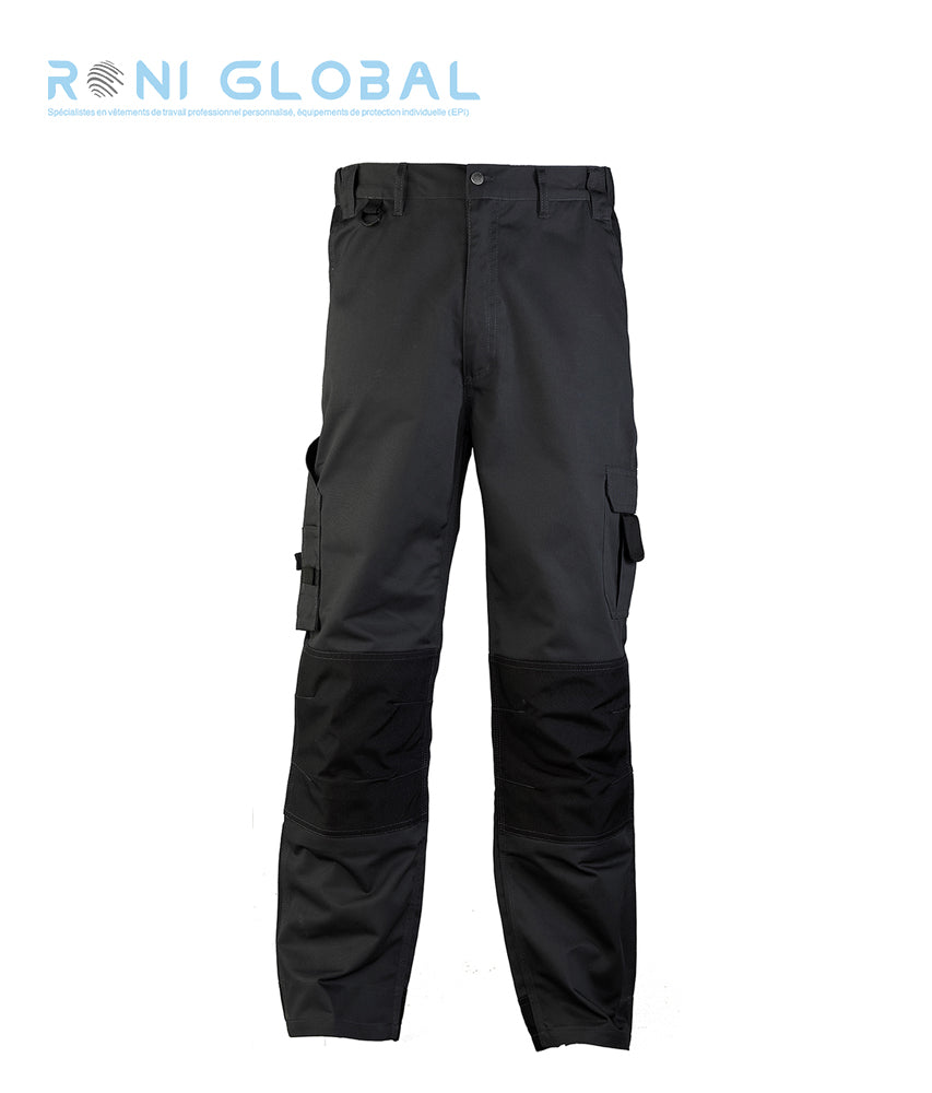 Pantalon de travail avec protection des genoux en polyester/coton 7 poches - CLASS COVERGUARD