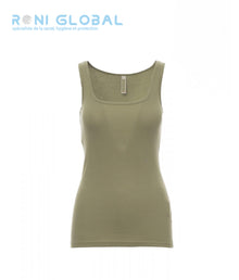 Maillot de travail femme, coupe droite en coton - LOOK PAYPER