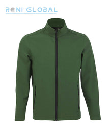 Veste de travail homme Softshell polaire, en polyester/élasthanne 2 poches - RACE SOL'S