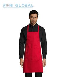 Tablier de service en coton/polyester 1 poche - GRAMERCY SOL'S