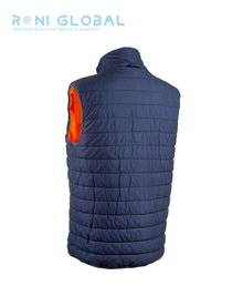 Gilet de sécurité haute visibilité, imperméable et réversible en polyester enduit polyuréthane 5 poches CLASS 2 - YORU COVERGUARD