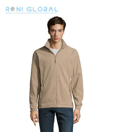 Veste de travail homme micro polaire, anti-bouloche, coupe ajustée, en polyester 2 poches - NORTH SOL'S
