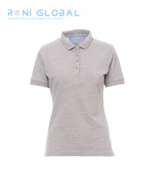 Polo de travail femme manches courtes, coupe droite en coton - GLAMOUR PAYPER