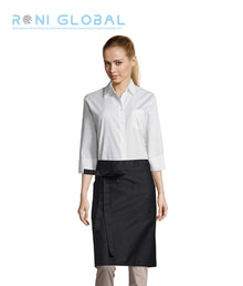 Tablier de service en coton/polyester 2 poches - GREENWICH SOL'S