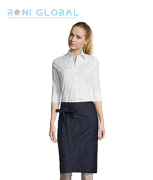 Tablier de service en coton/polyester 2 poches - GREENWICH SOL'S