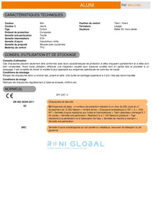 Chaussure montante de sécurité imperméable multi-usages SRC S3 - ALUNI COVERGUARD
