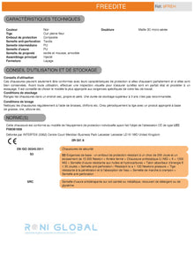 Chaussure montante de sécurité en cuir sans métal S3 SRC - FREEDITE COVERGUARD