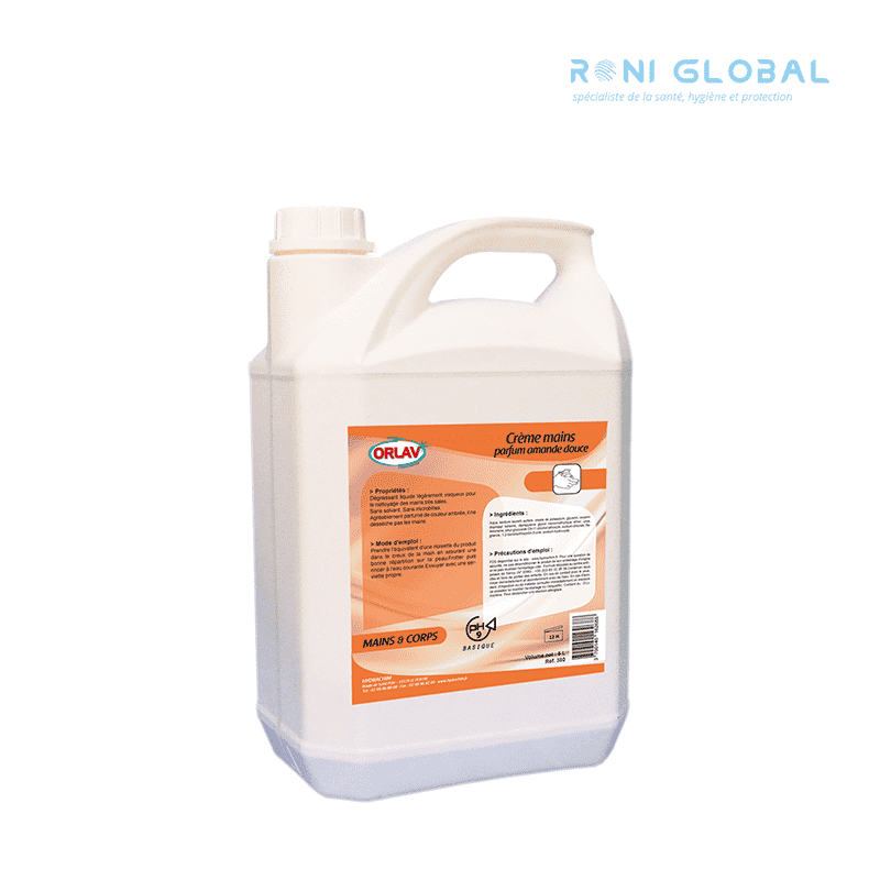 Crème mains bidon 5L Orlav