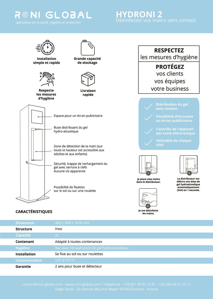 HYDRONI 2 - Appareil de désinfection