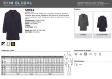 Blouse de travail homme, coupe droite en coton 4 poches - SHELL PAYPER