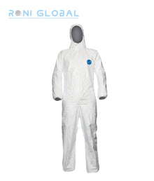 Combinaison de protection contamination radioactive sous forme de particules, agents infectieux, antistatique en Tyvek TYPE 5B-6B - 500 XPERT COVERGUARD