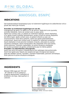 Aniosgel 85 NPC 1L