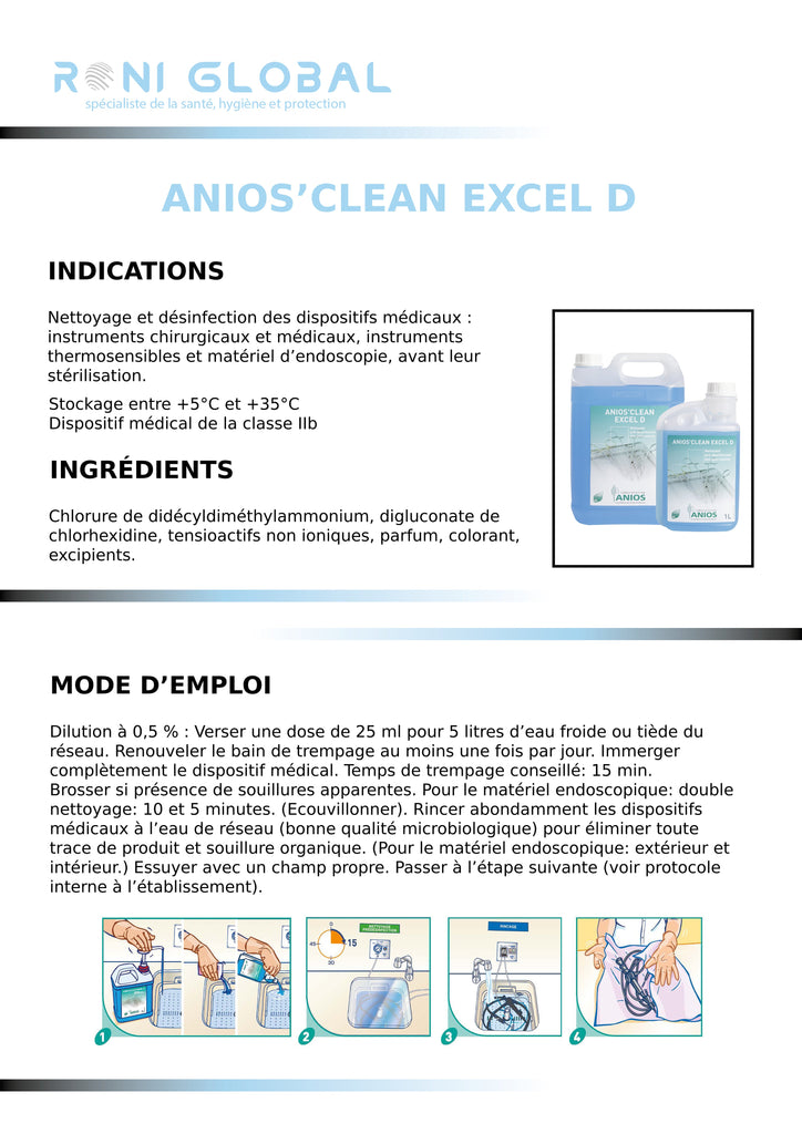 Anios Clean Excel D 25ML