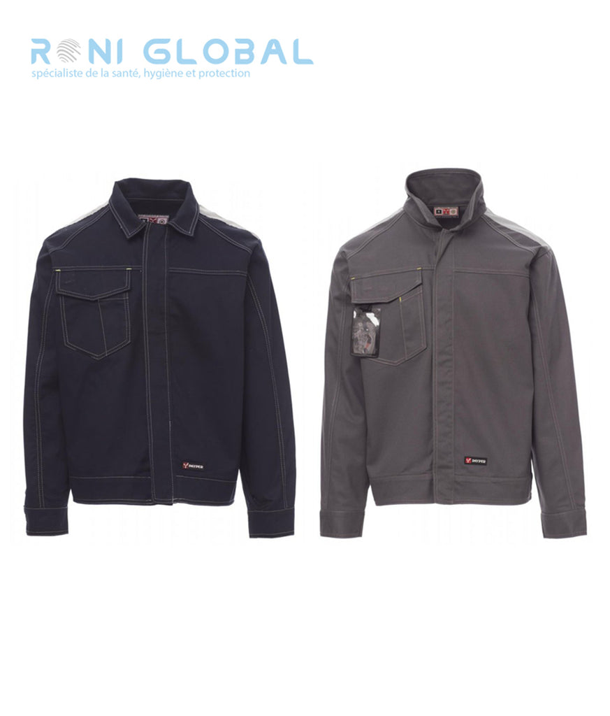 Veste / blouson de travail jean unisexe hiver, coupe droite en coton 2 poches - SAFE WINTER PAYPER